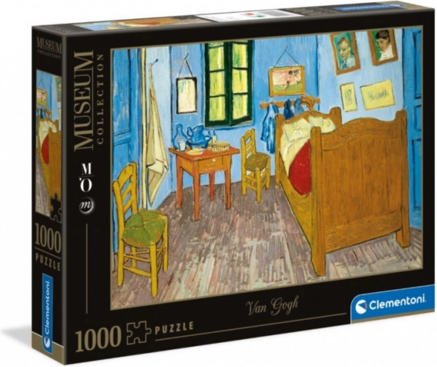 Puzzle 1000 pezzi Museum – La camera di Arles di Vincent van Gogh (Clementoni)