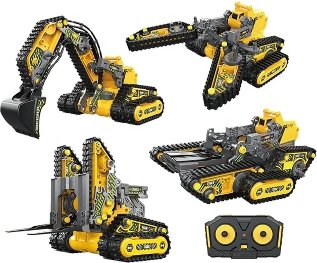 4 in 1: quattro macchine, un solo kit