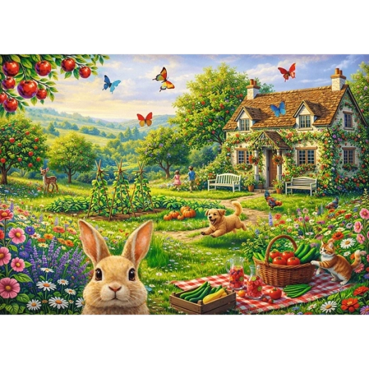 Immagine finita come decorazione