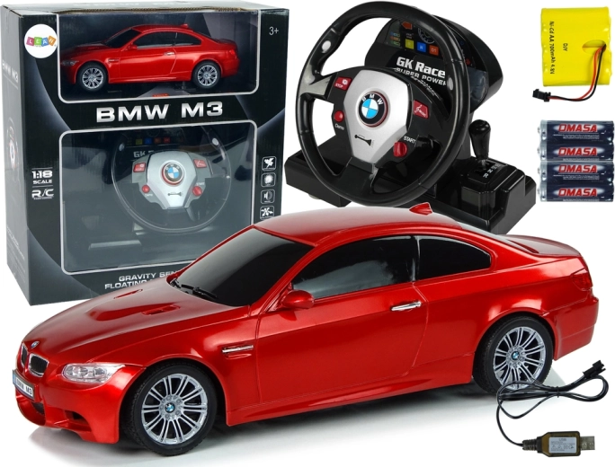 Auto telecomandata BMW M3 rosso