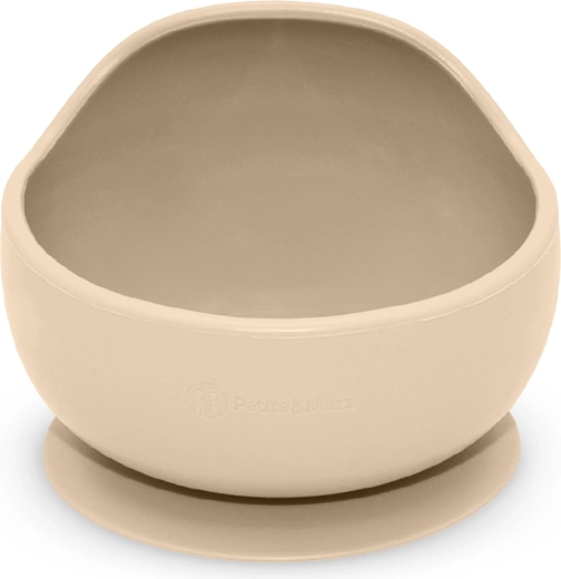 Ciotola in silicone Petite&Mars con ventosa Take&Match Desert Sand