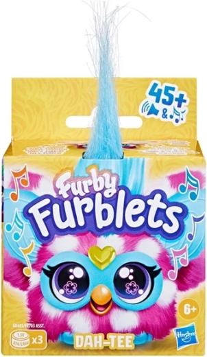 Furby Furblets Dah-Tee mini peluche interattivo con clip