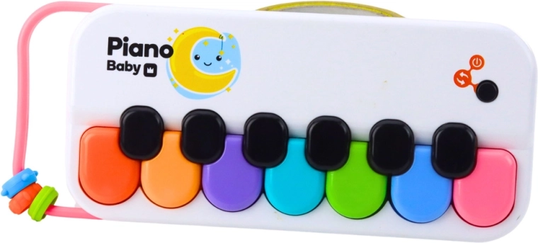 Apprendimento giocoso con 8 tasti colorati