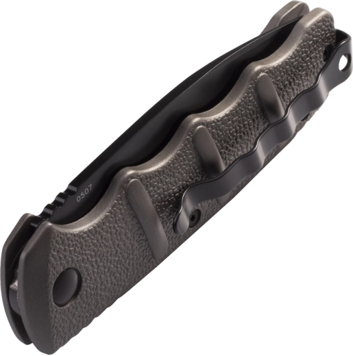 Impugnatura ergonomica in alluminio con clip