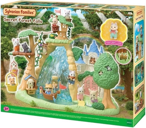Sylvanian Families Isola misteriosa nella foresta con cascata