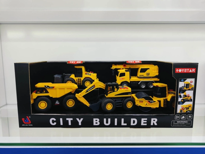 Mega set di veicoli da cantiere