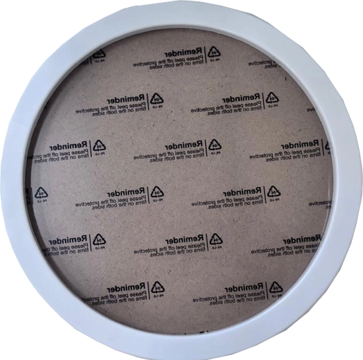 Cornice con supporto per esposizione immediata