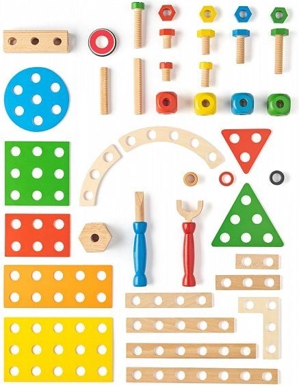340 pezzi in legno di qualità