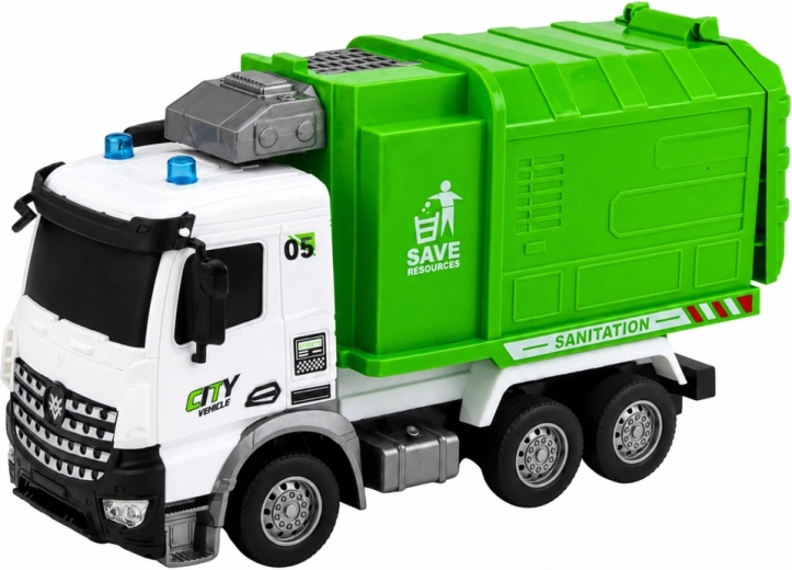 Realistico giocattolo RC camion della spazzatura