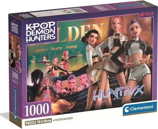 Puzzle Clementoni K‑Pop Demon Hunters da 1000 pezzi