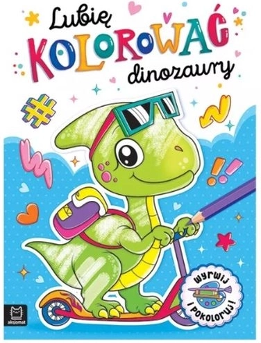 Mi piace colorare i dinosauri