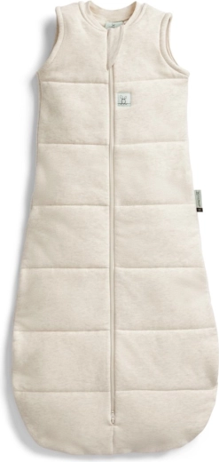 Ergopouch sacco nanna in cotone biologico Jersey oatmeal marle 2,5 tog (8–24 mesi)