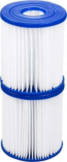 Due filtri di ricambio per pompa piscina BESTWAY tipo I (set da 2 pz)