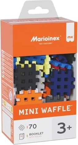 Mini costruzioni waffle 70 pezzi
