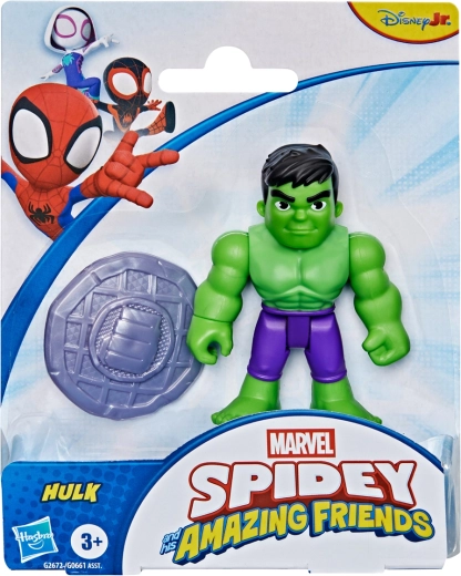 Hasbro Marvel Spidey e i suoi fantastici amici – action figure Hulk