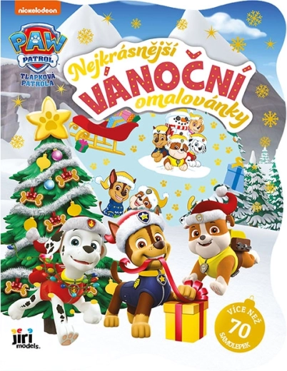 Coloring natalizi con adesivi Paw Patrol