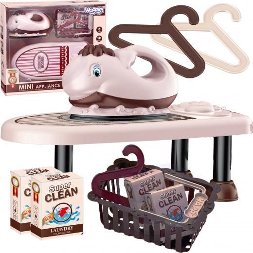 Set da stiro per bambini Woopie 2 in 1 con asse e musica