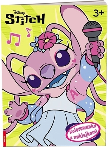 Album da colorare Disney Stitch con adesivi