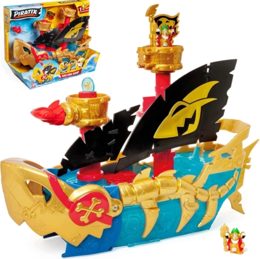 Magic Box Piratix nave pirata Shark Ship