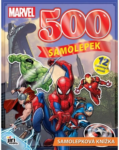 Marvel – libro di adesivi con 500 adesivi
