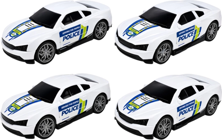 Macchinine della polizia incluse