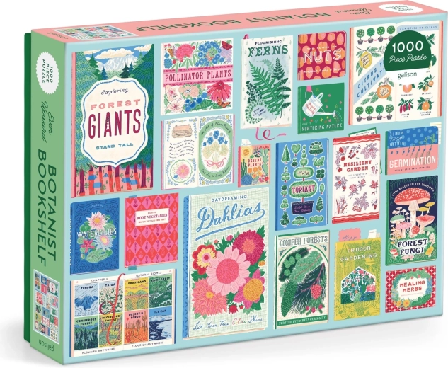 Puzzle Galison Libreria del botanico – Sempre verso l’alto, 1000 pezzi