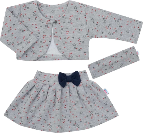 Completo 3 pezzi da bambina New Baby Emma