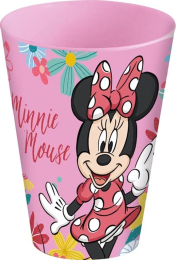 Bicchiere di plastica MINNIE 430 ml