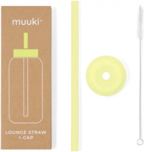 Muuki Mini Lounge Cannuccia e Coperchio Limonata Sunny