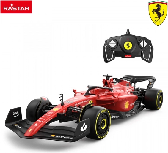 Auto RC FERRARI F1-75 1:18 di RASTAR