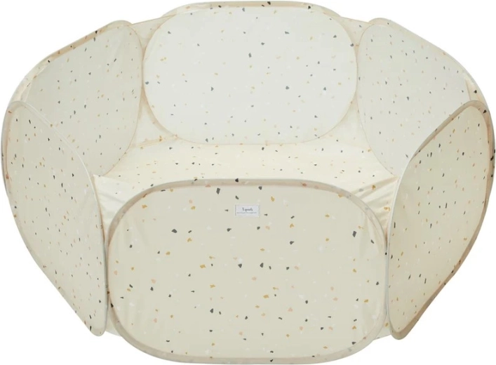 3 Sprouts piscina asciutta in poliestere riciclato terrazzo beige