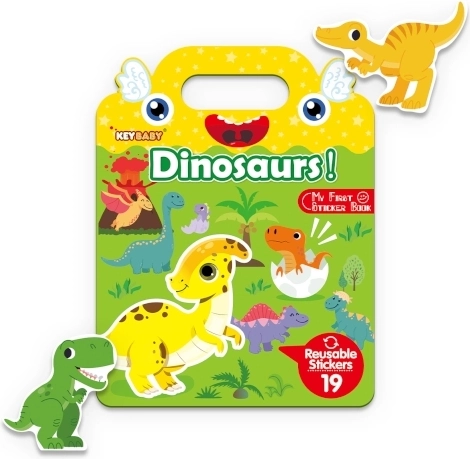 Adesivi in gomma Dinosauri