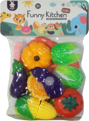 Set di verdure da tagliare per bambini