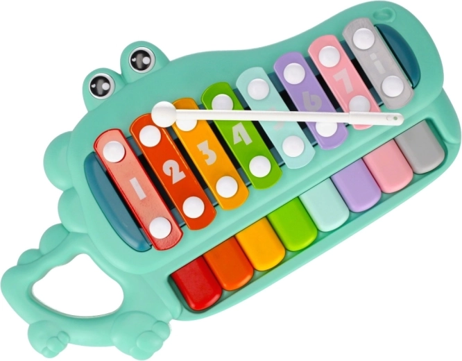 Allegro design a forma di coccodrillo