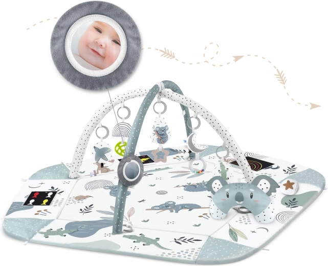 Area di gioco ampia e morbida anche per il pancino