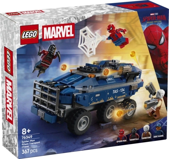 LEGO Marvel L'inseguimento di Spider-Man al furgone della prigione