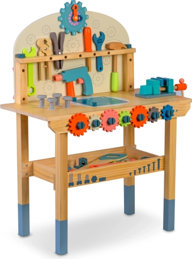 Set completo di attrezzi in legno