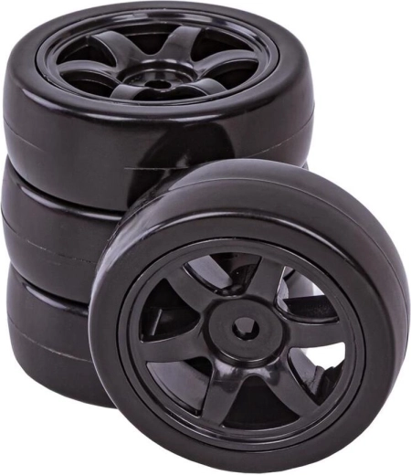 Set di ruote da drift lisce per auto RC 1:16 (4 pz)
