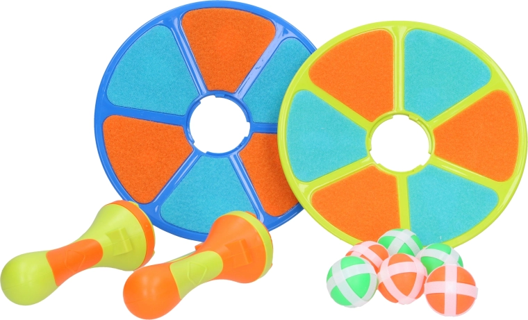 Gioco di lancio con velcro