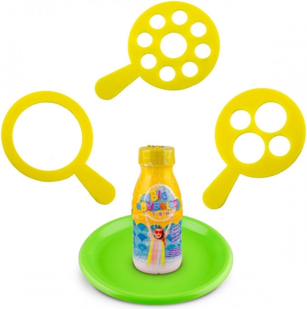 Tre anelli per diverse dimensioni di bolle