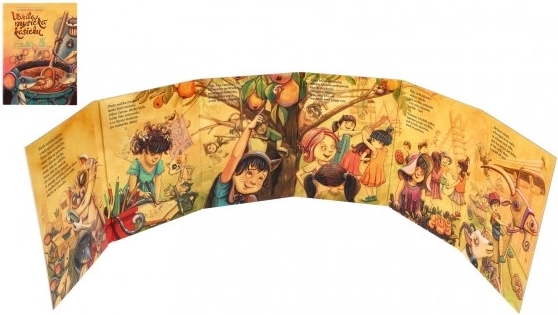 Leporelo La topolina cucinava un pastotto 15,5x21 cm per bambini da 2 anni