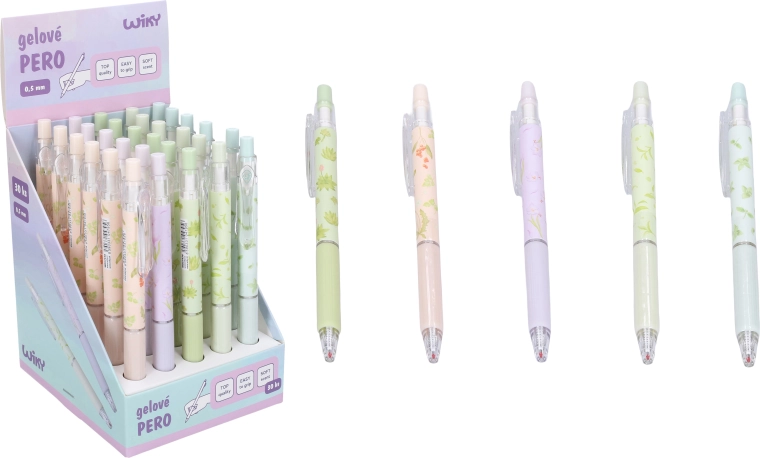 Penna gel 0,5 mm con inchiostro blu