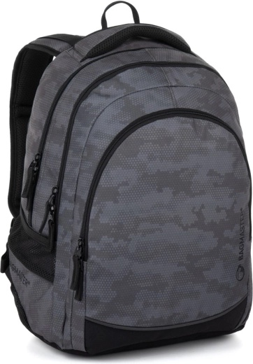 Zaino studentesco digitale Bagmaster mimetico