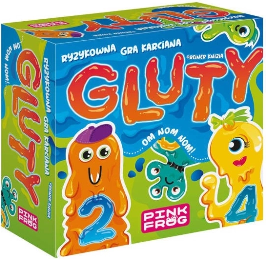 Gluty – vivace gioco di carte per bambini di Reiner Knizia
