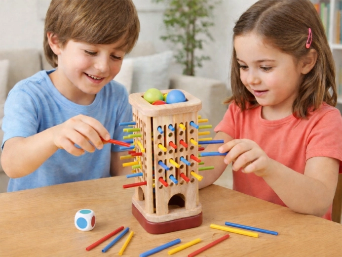 Gioco strategico con biglie