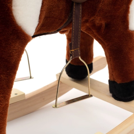 Sella comoda e staffe in metallo