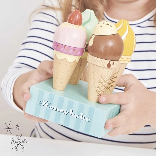 Giocare alla gelateria