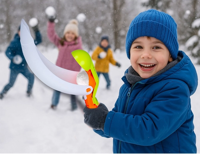 Palle di neve senza mani fredde