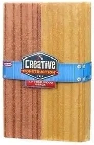 Little Tikes Creative Construction blocchi in schiuma effetto legno 6 pezzi