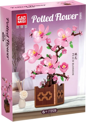 Kit di costruzione del fiore di pesco in vaso